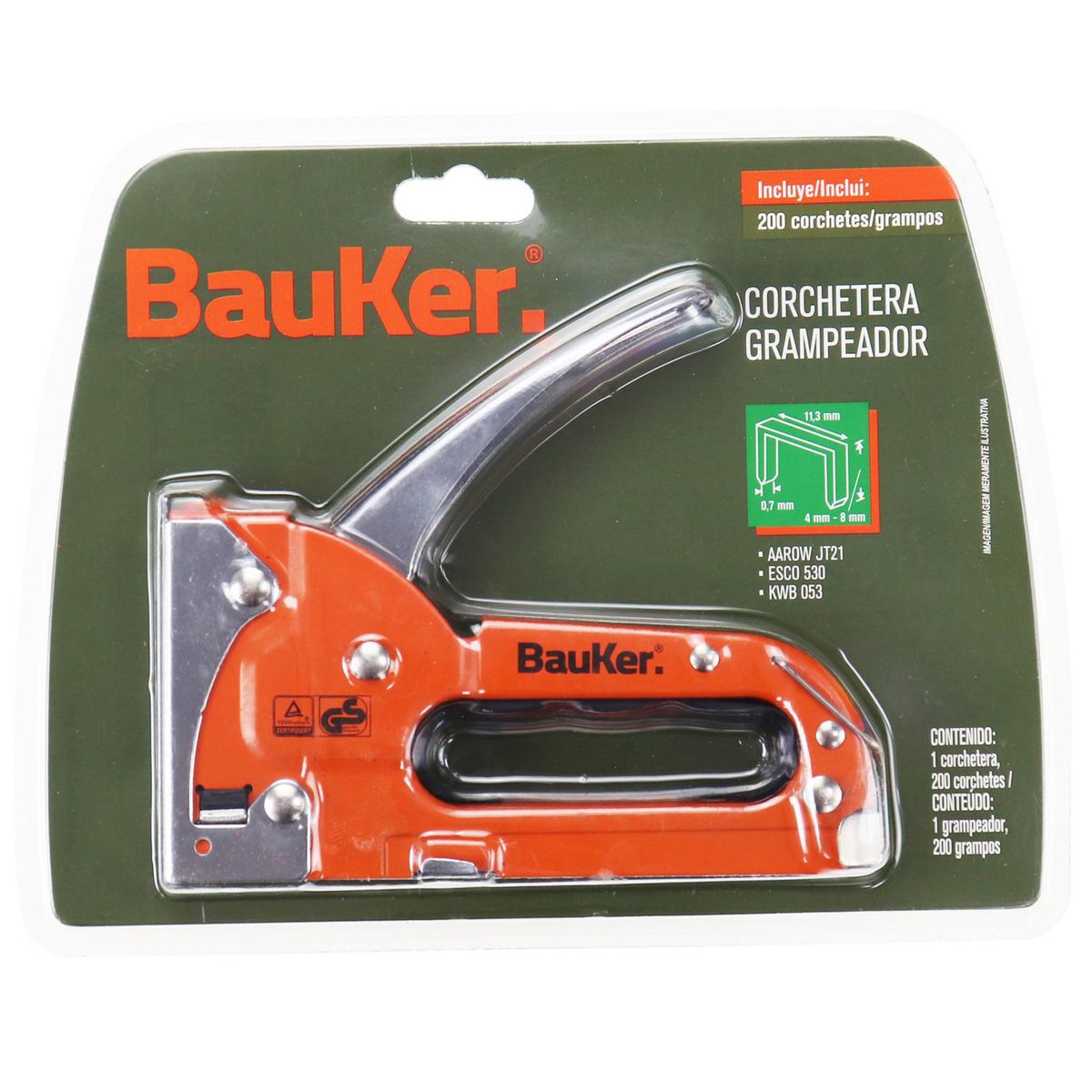 BAUKER - Engrapador Trabajo Liviano Bau