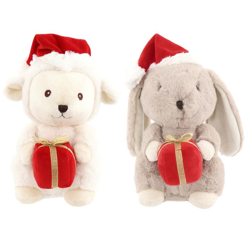 DEAR SANTA - Peluche Conejo/Oveja Navidad Surtido