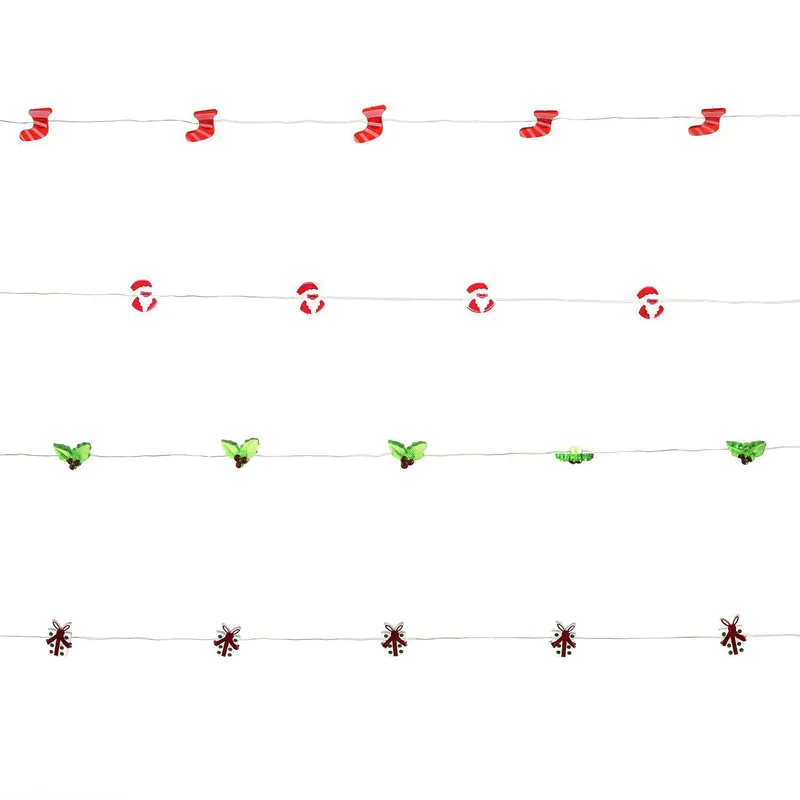 DEAR SANTA - 10 Luces LED Navidad Surtido