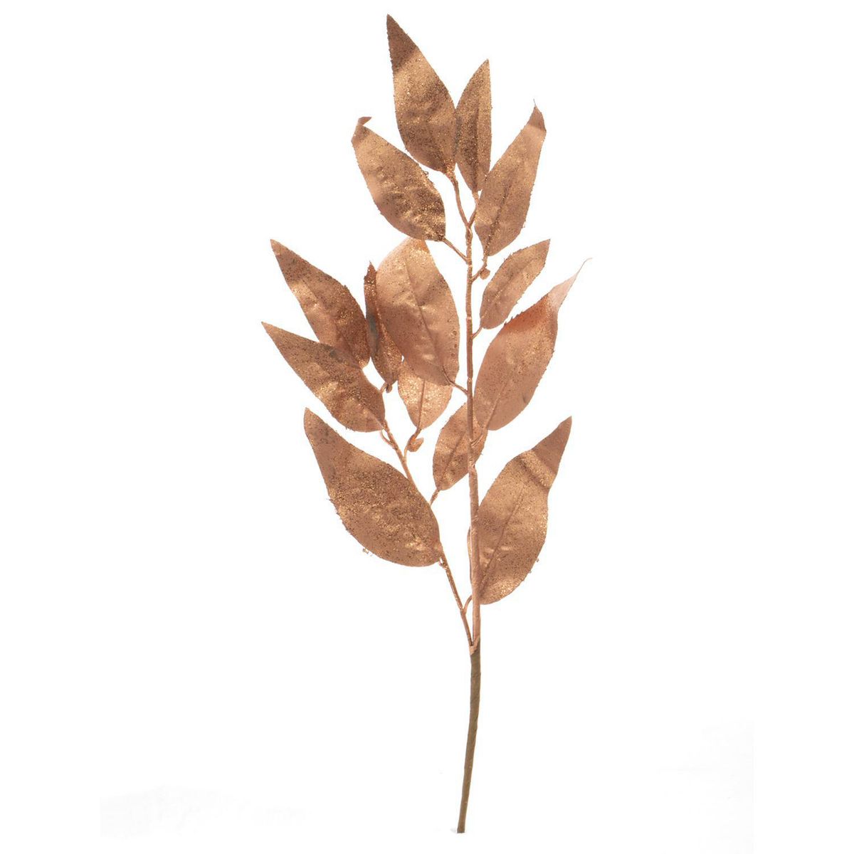 DEAR SANTA - Rama Hoja Rosa Navidad 48cm