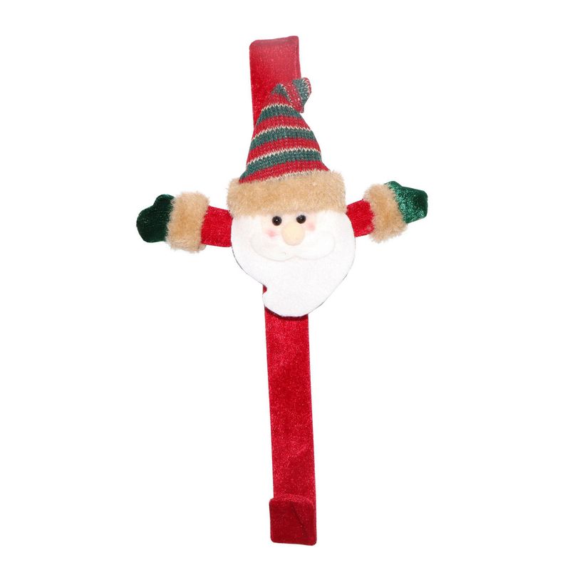 DEAR SANTA - Corona Navidad Santa Claus Colgante Rojo 30.5cm