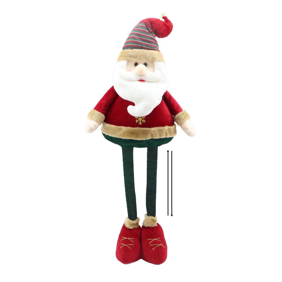 DEAR SANTA - Santa Claus Extensible Rojo Navidad 90cm