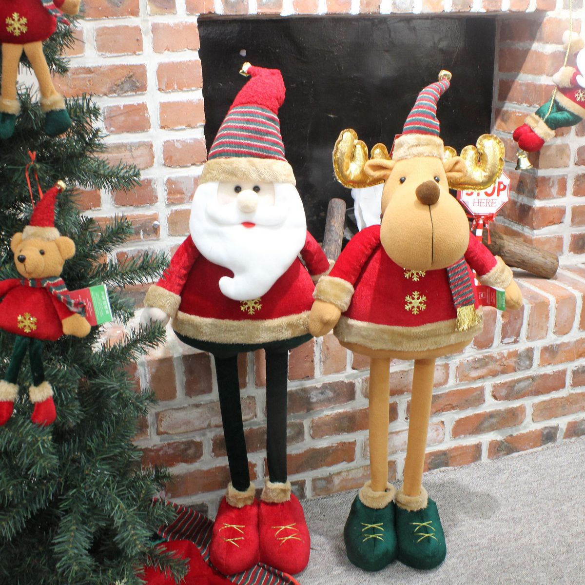 DEAR SANTA - Santa Claus Extensible Rojo Navidad 90cm