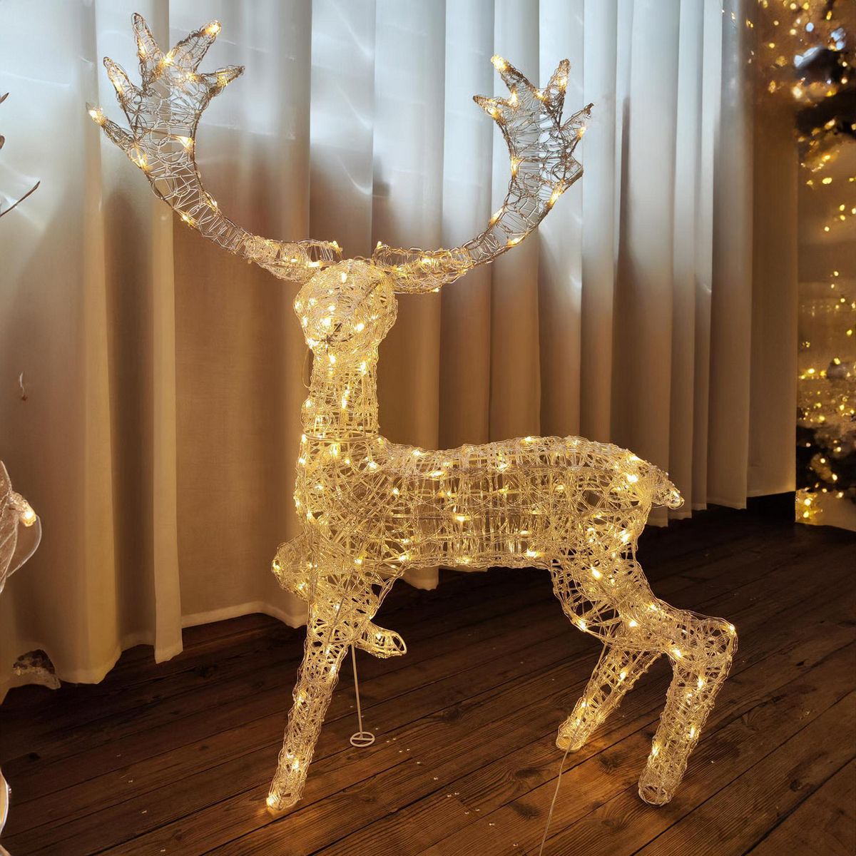 DEAR SANTA - Reno con 160 Luces Navidad 110cm