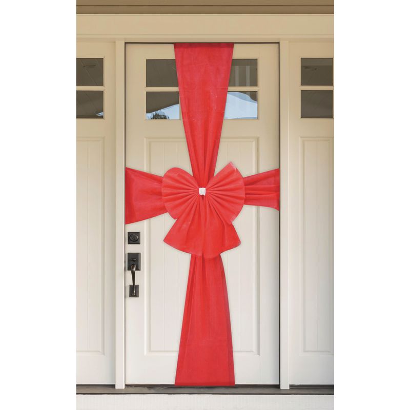 DEAR SANTA - Lazo Navidad Rojo Puerta 52cm