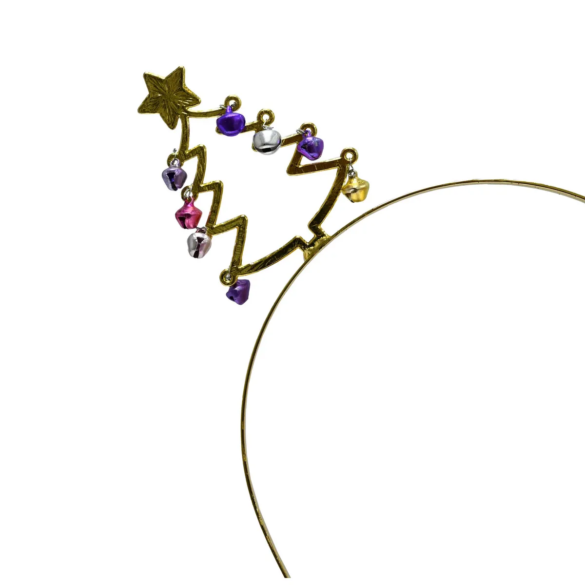 DEAR SANTA - Vincha Árbol Dorado Navidad