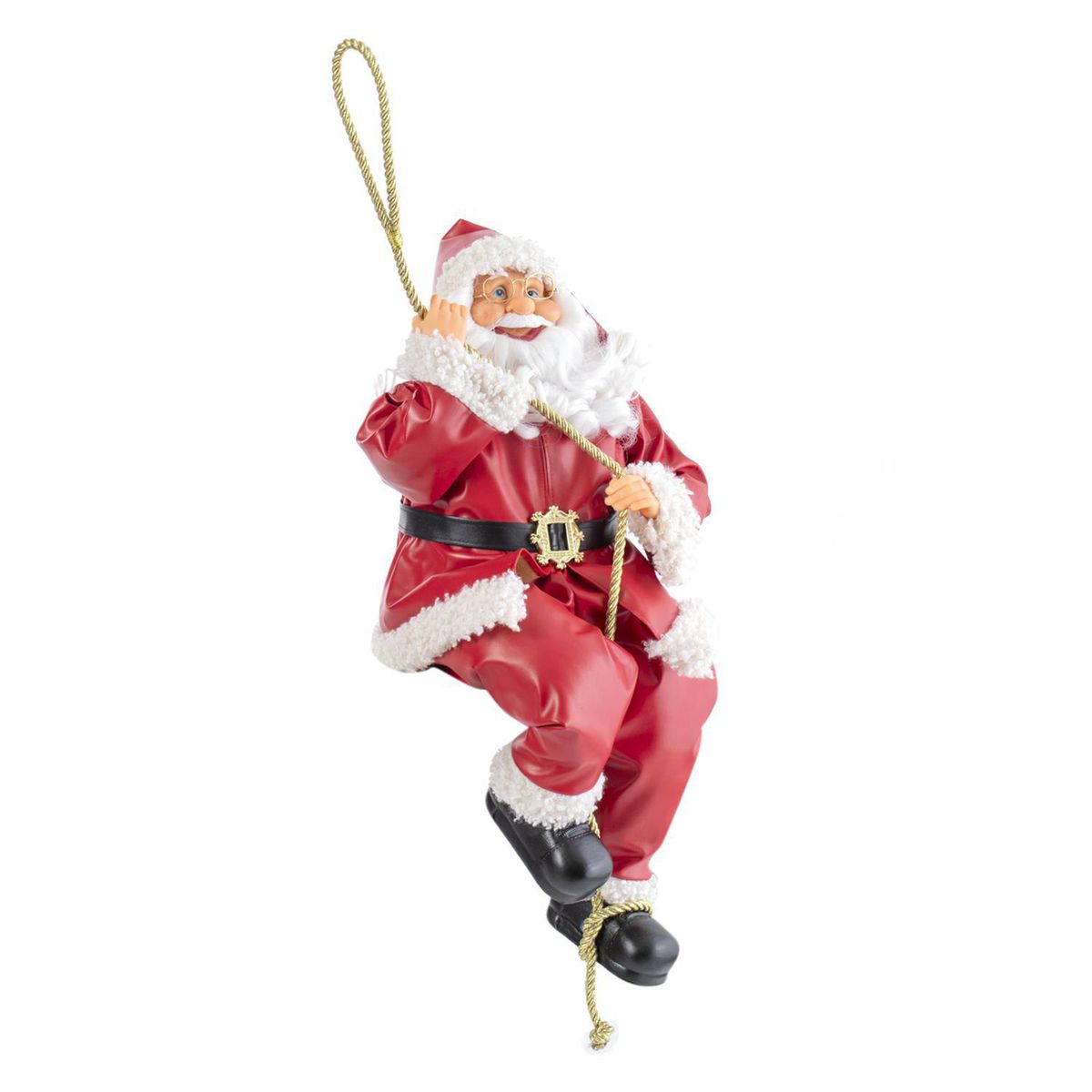 DEAR SANTA - Santa Escalador Colgante Rojo 60cm