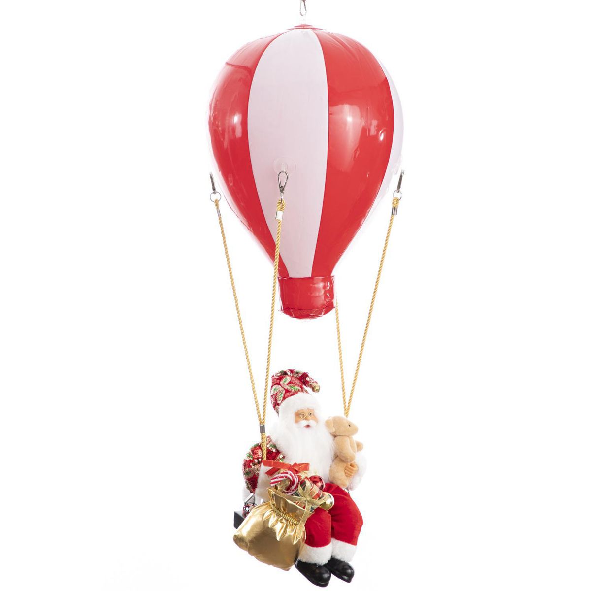 DEAR SANTA - Globo Aerostático Musical LED Navidad 88cm