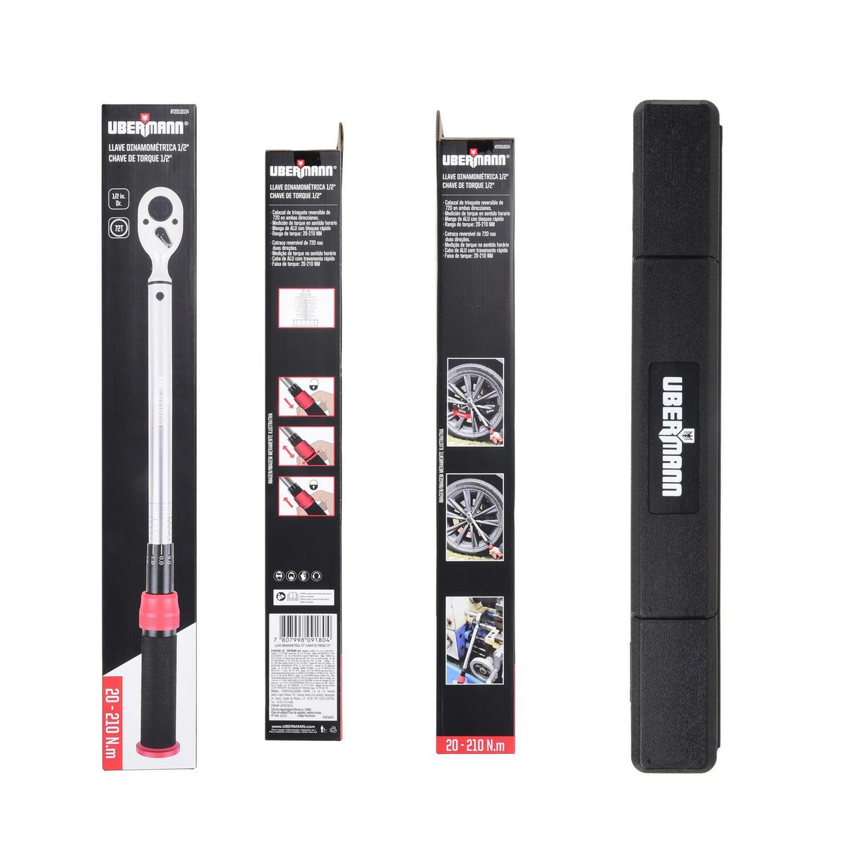 UBERMANN - Set Ratchet Torque 1/2