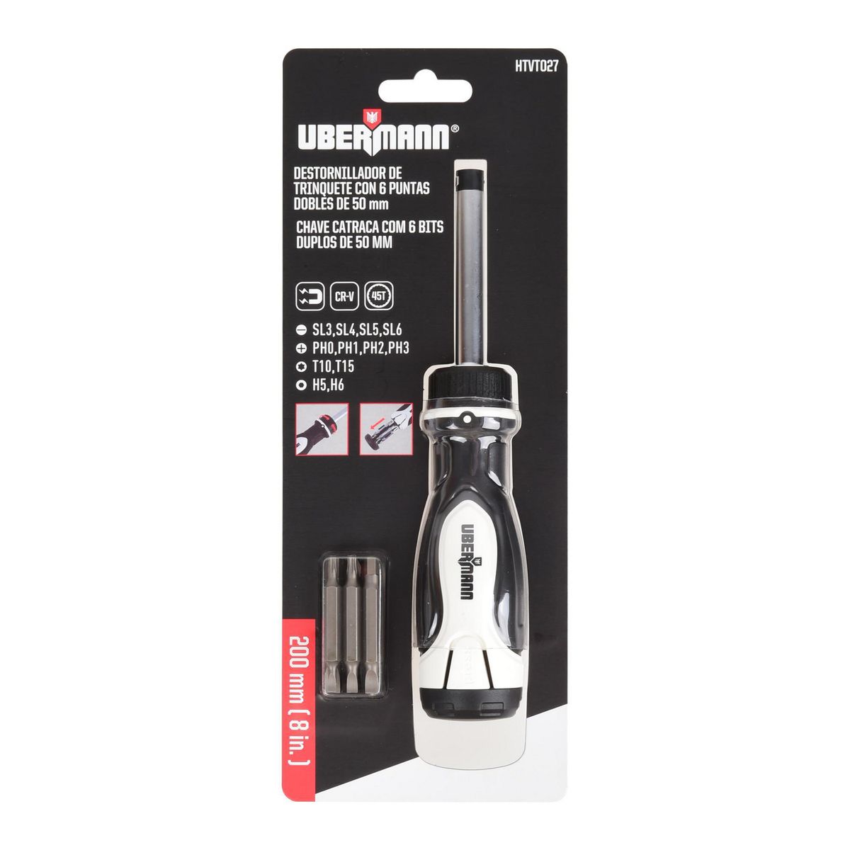 UBERMANN - Destornillador Set 6Pz