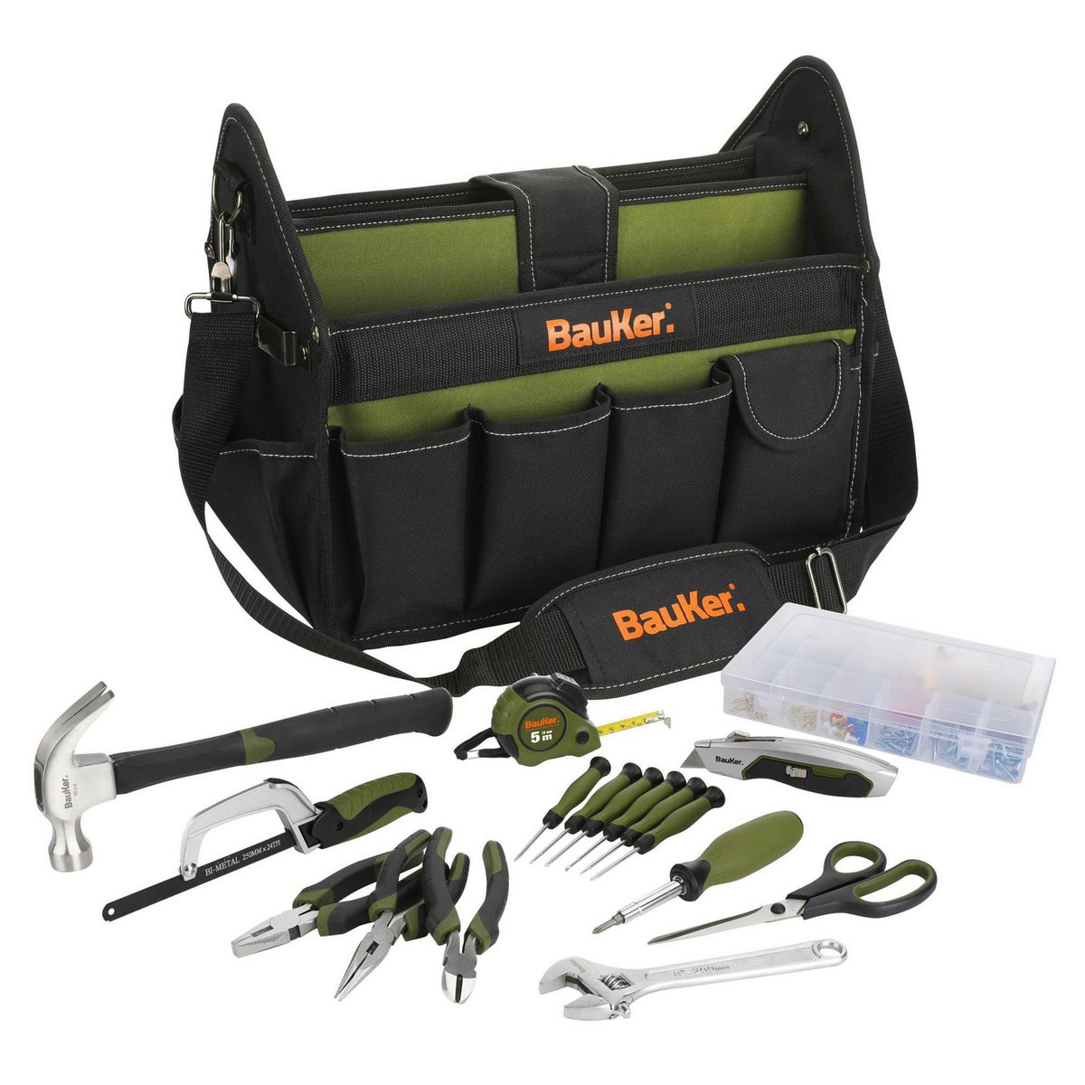 BAUKER - Set 23 Pz + Maletín Bauker