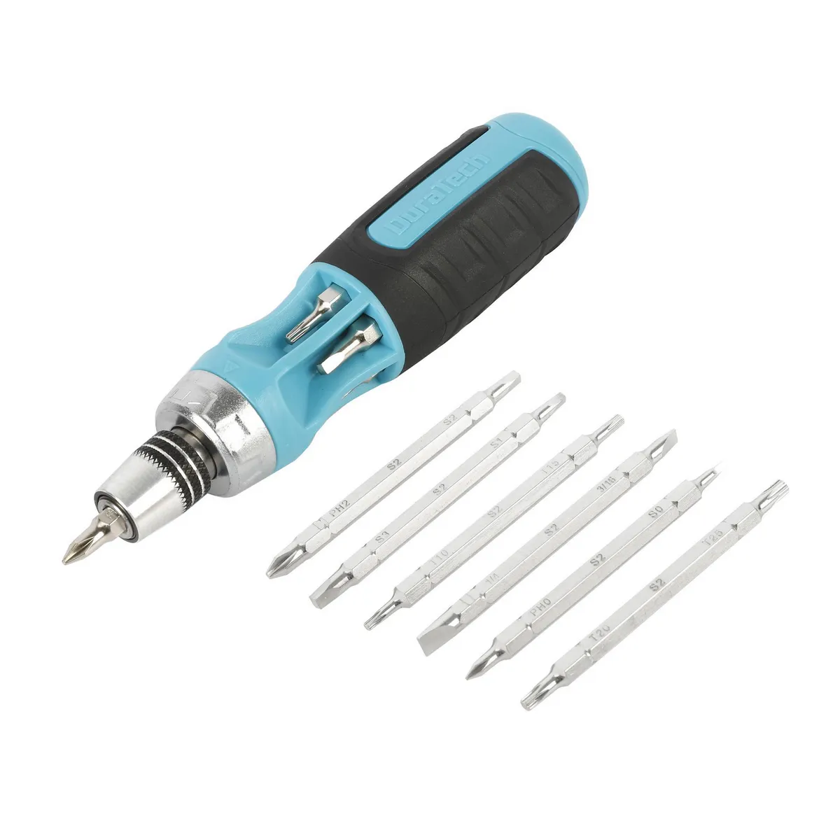  - Destornillador Ratchet 14 en 1 Duratech