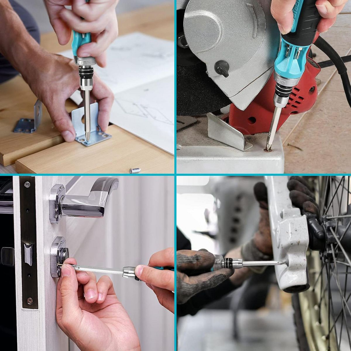  - Destornillador Ratchet 14 en 1 Duratech