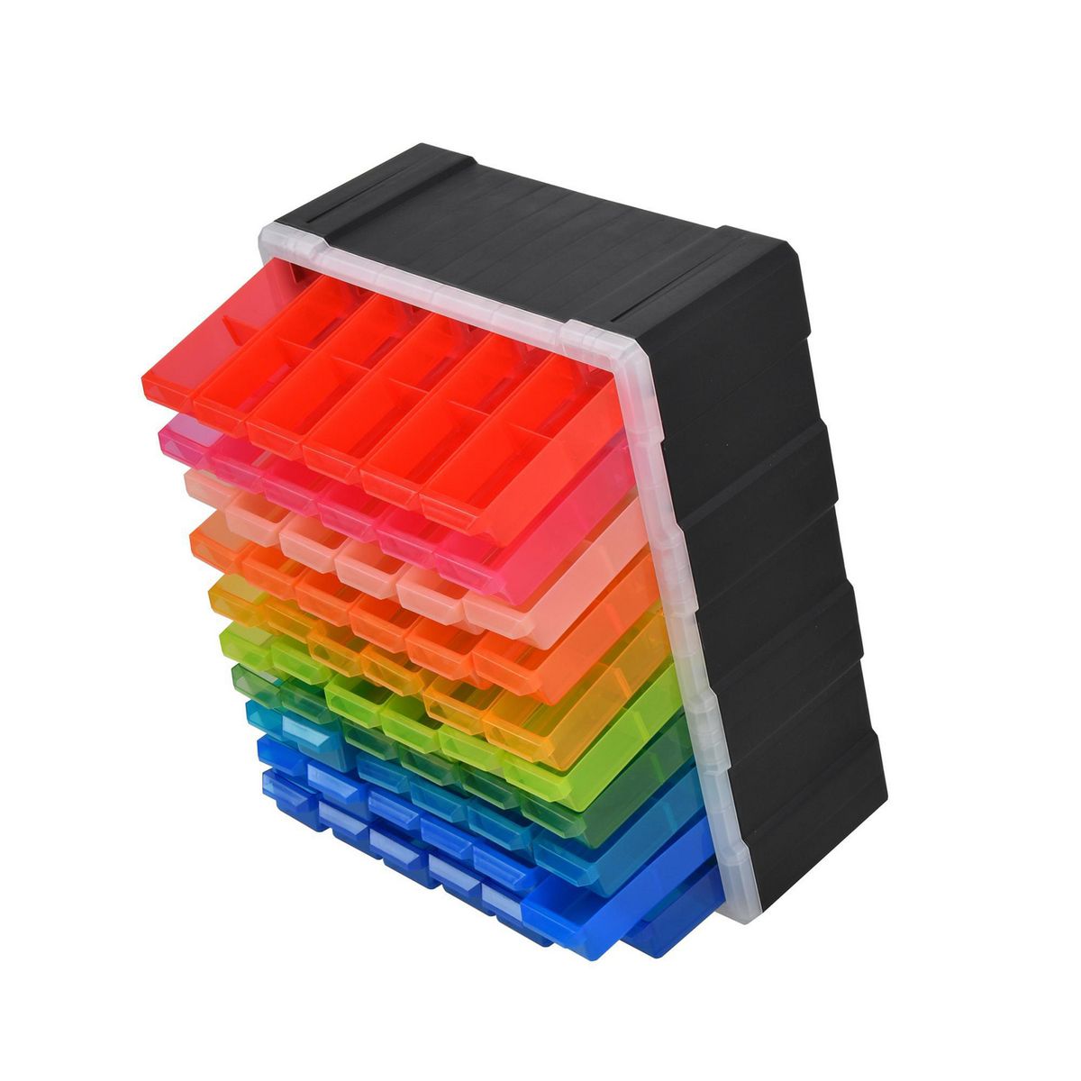 BAUKER - Organizador 60 Gabetas Colores