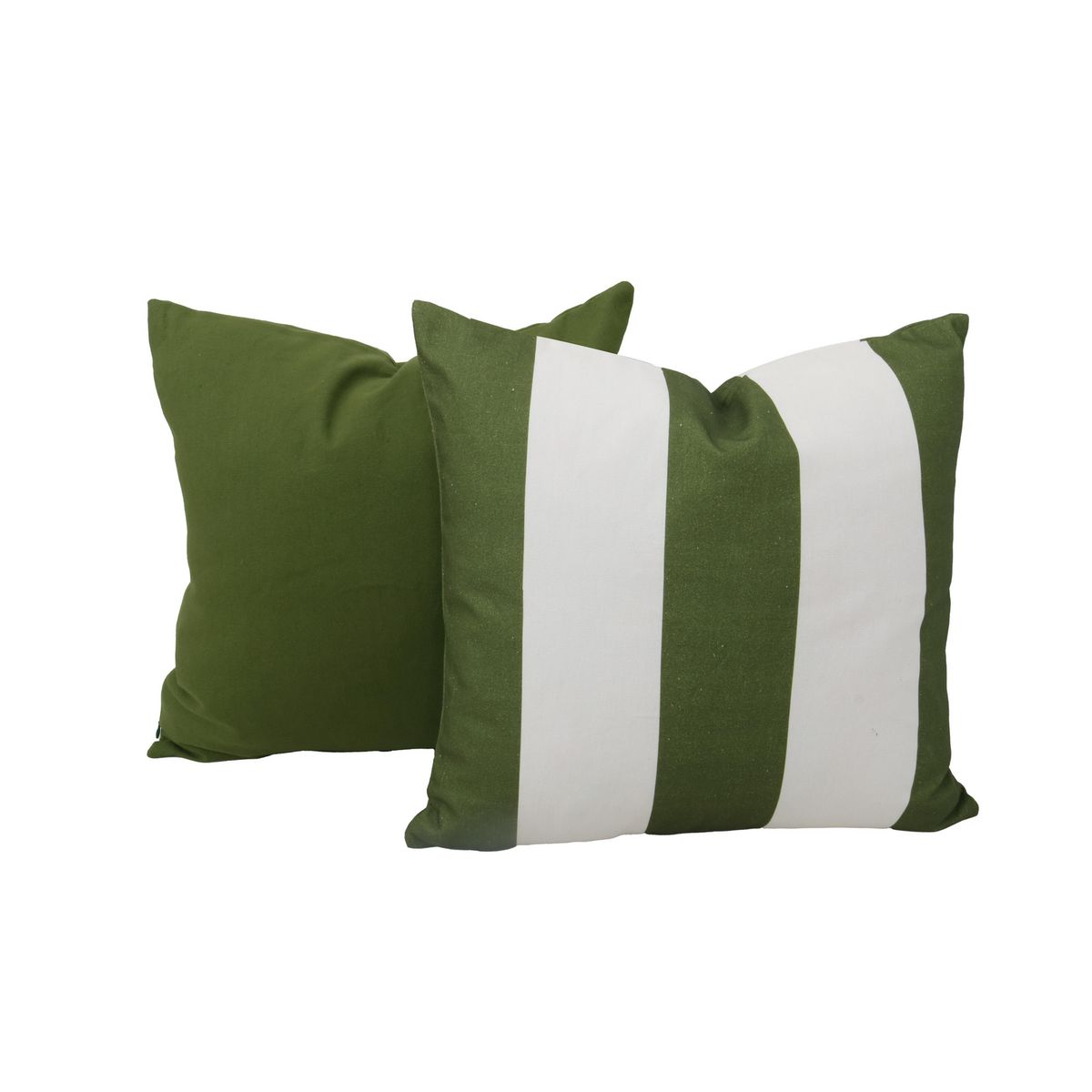 JUST HOME COLLECTION - Pack 2 Cojines 45x4cm Verde