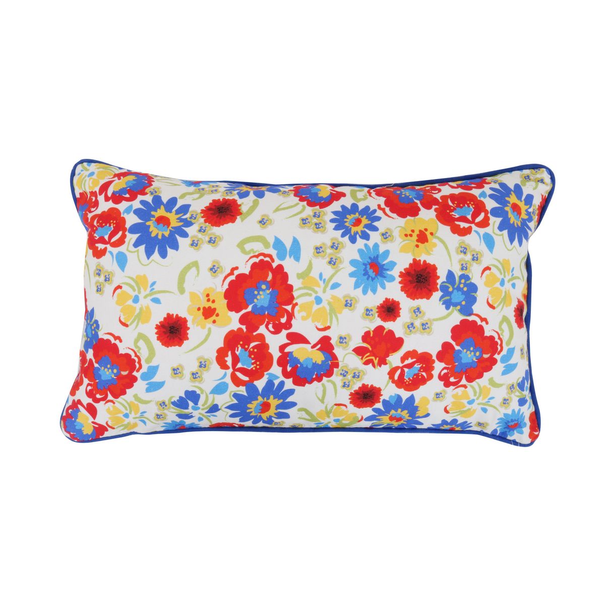 JUST HOME COLLECTION - Cojín Clásico Flor 30x50cm Multicolor