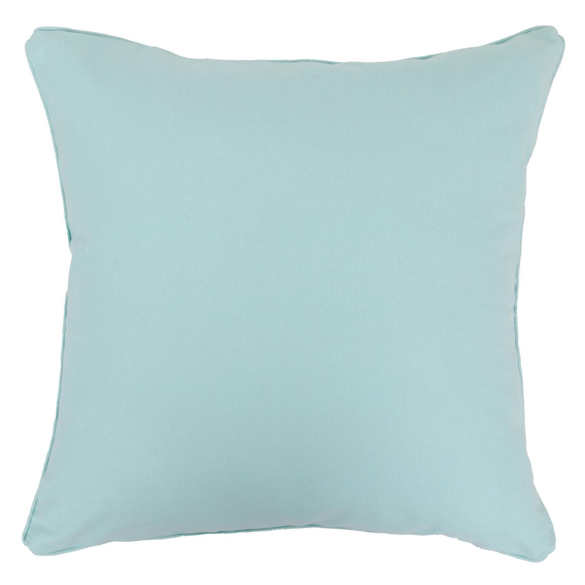 JUST HOME COLLECTION - Cojín Nórdio Liso 45x45cm Turquesa