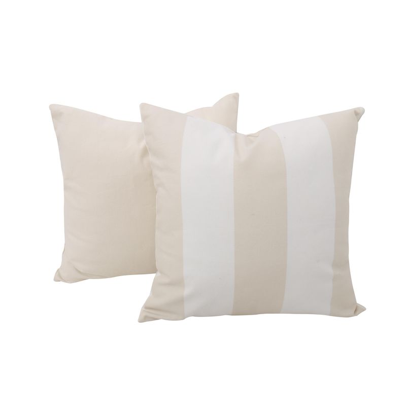 JUST HOME COLLECTION - Pack 2 Cojines 45x4cm Beige