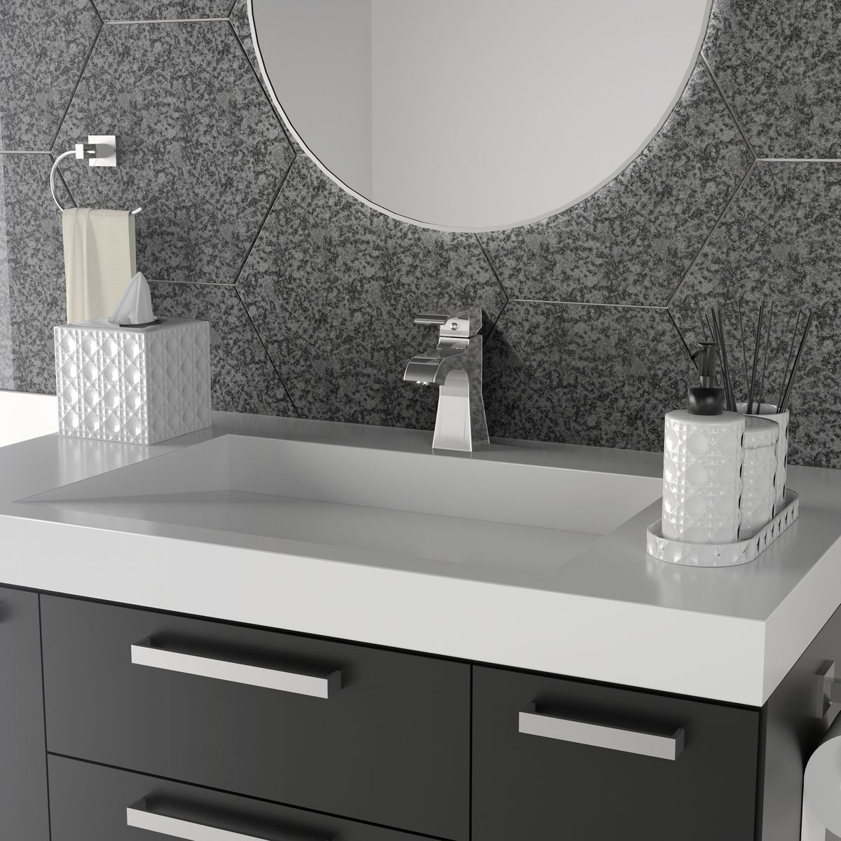 PFISTER - Llave de Lavatorio Bacci Bajo Cromo