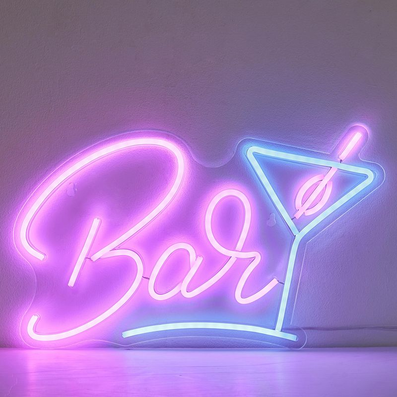 JUST HOME COLLECTION - Lámpara LED Neón Bar