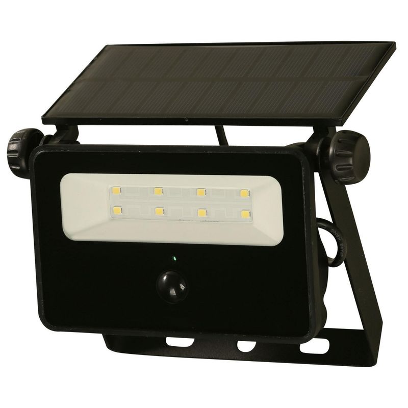 HALUX - Reflector Solar Luz 200Lm Negro Luz Neutra