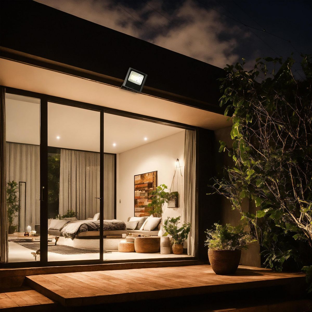 HALUX - Reflector Solar 7W Luz Fría Halux