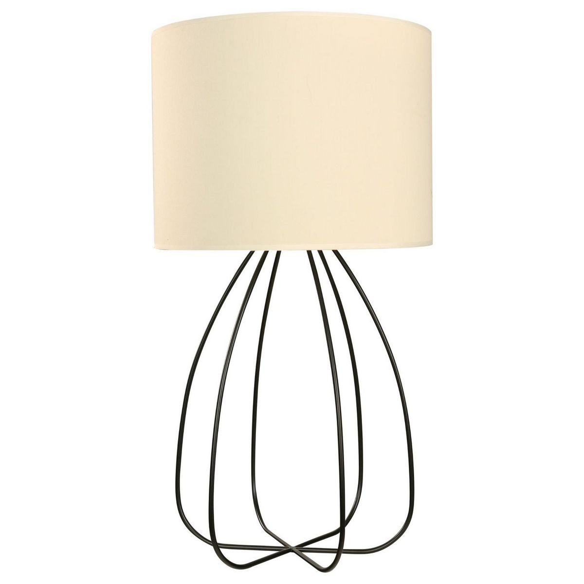 JUST HOME COLLECTION - Lámpara de Mesa Salieri Negro