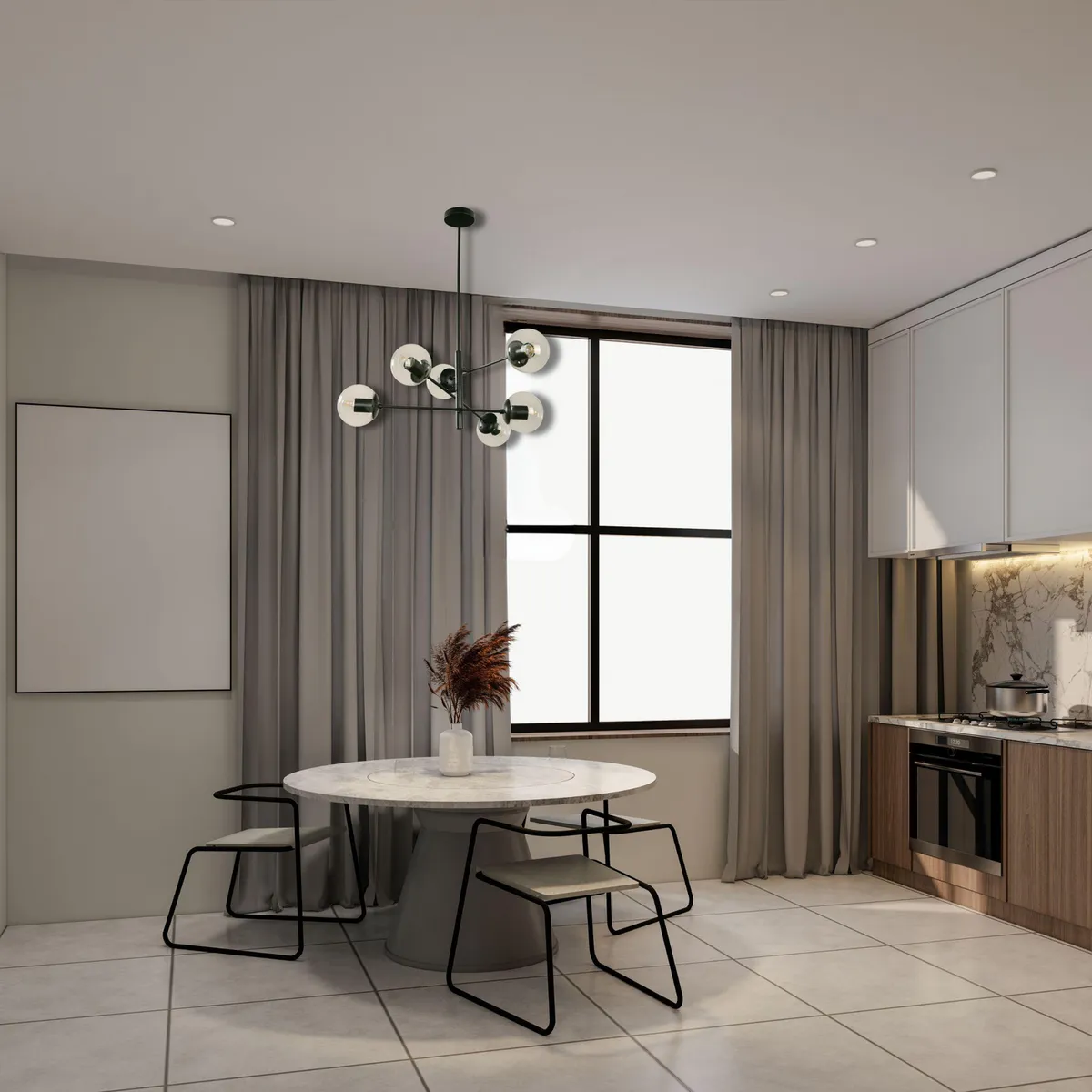 JUST HOME COLLECTION - Lámpara Colgante Ripa 6L