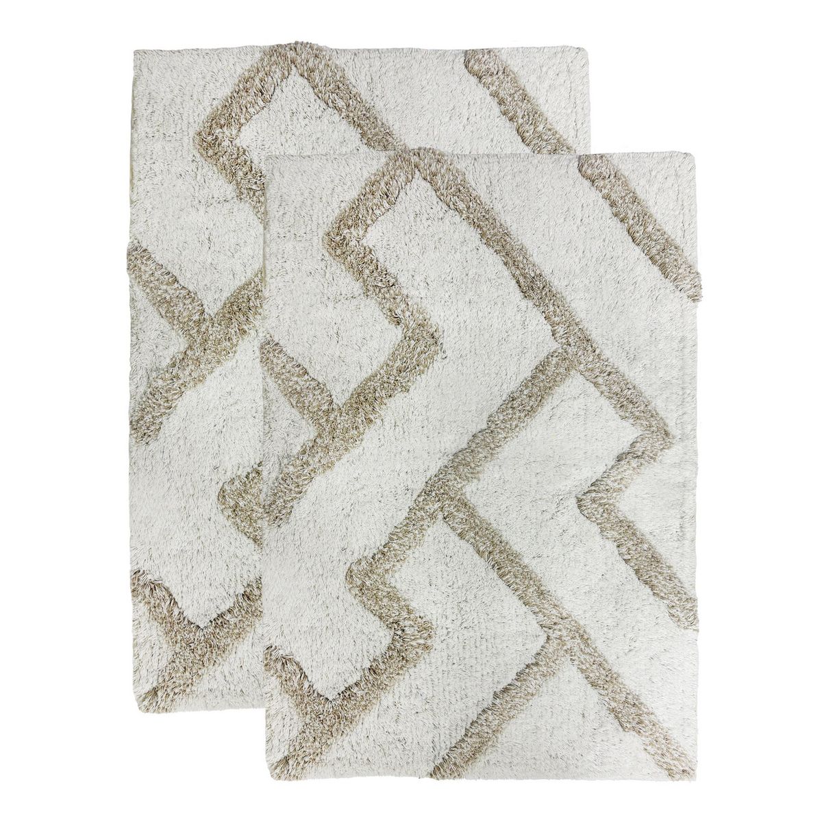 JUST HOME COLLECTION - Set 2 Pisos de Baño Prestige Arena