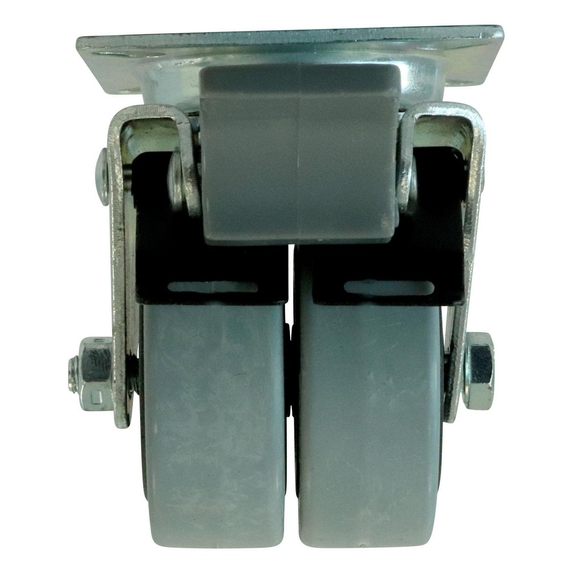 FIXSER - Rueda Giratoria Doble con Freno 80Kg