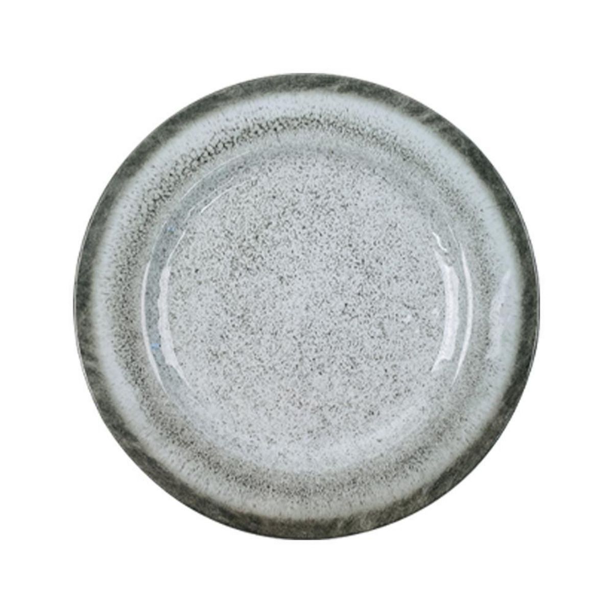 JUST HOME COLLECTION - Plato de Melamina Gris 28 cm