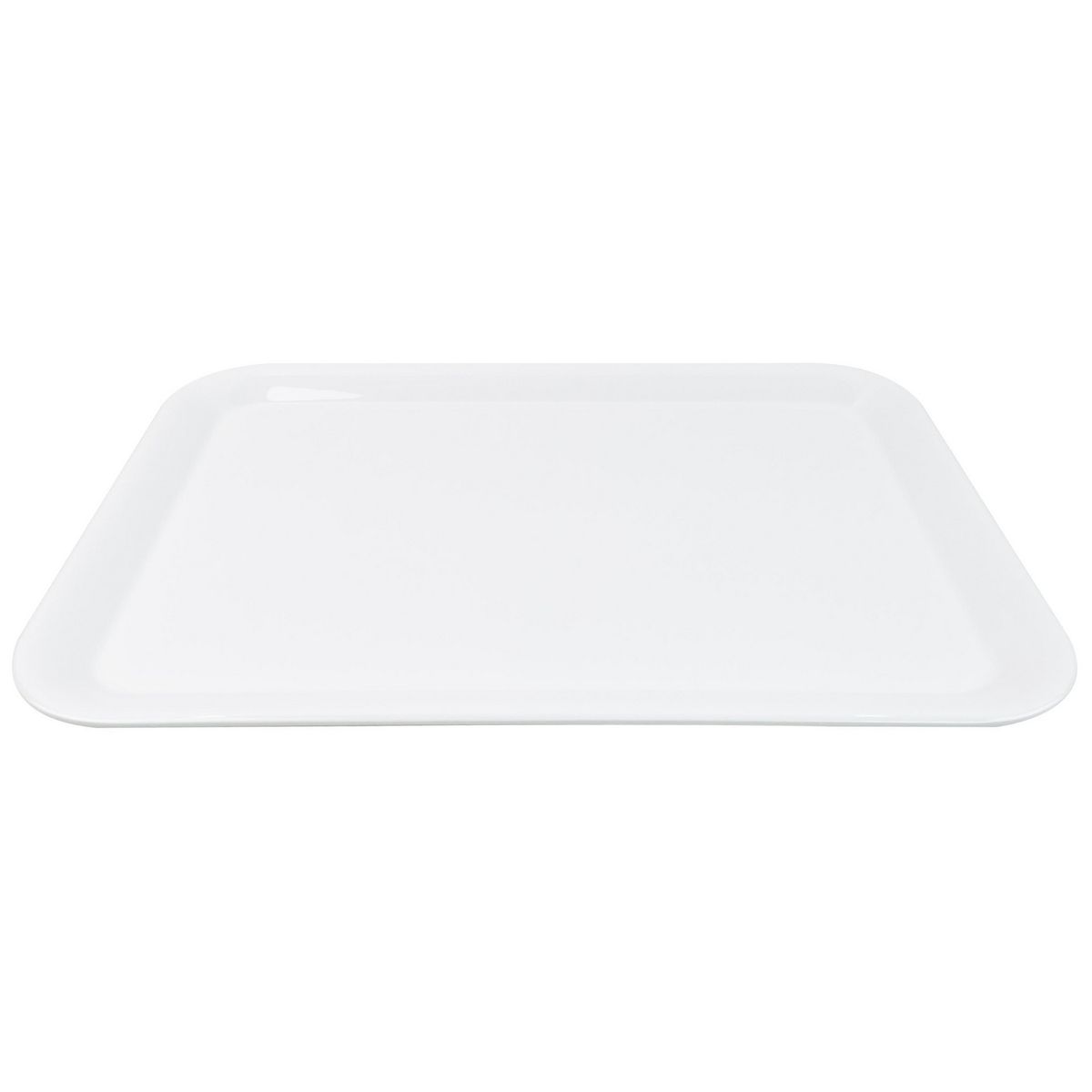JUST HOME COLLECTION - Bandeja Melamina Blanca 44x32.6cm