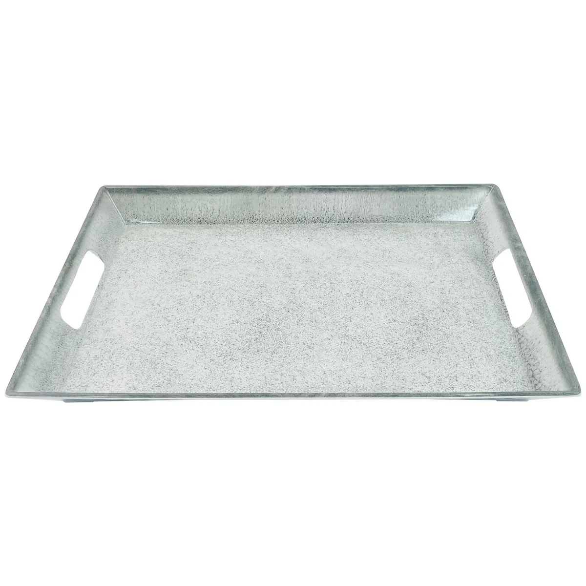 JUST HOME COLLECTION - Bandeja Melamina Gris 45x30cm
