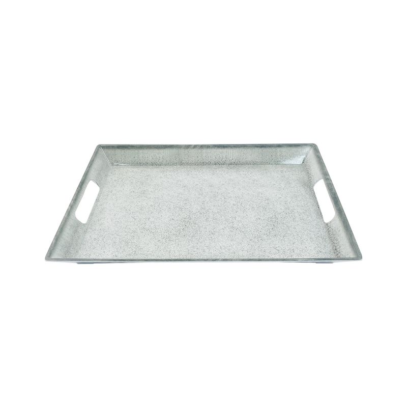 JUST HOME COLLECTION - Bandeja Melamina Gris 45x30cm