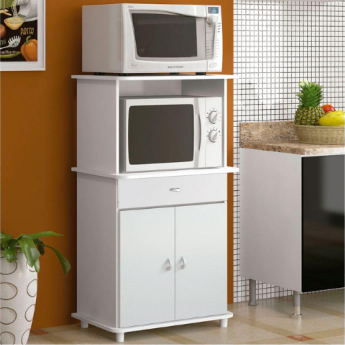 DITALIA - Alacena Blanco MDP 68cm 