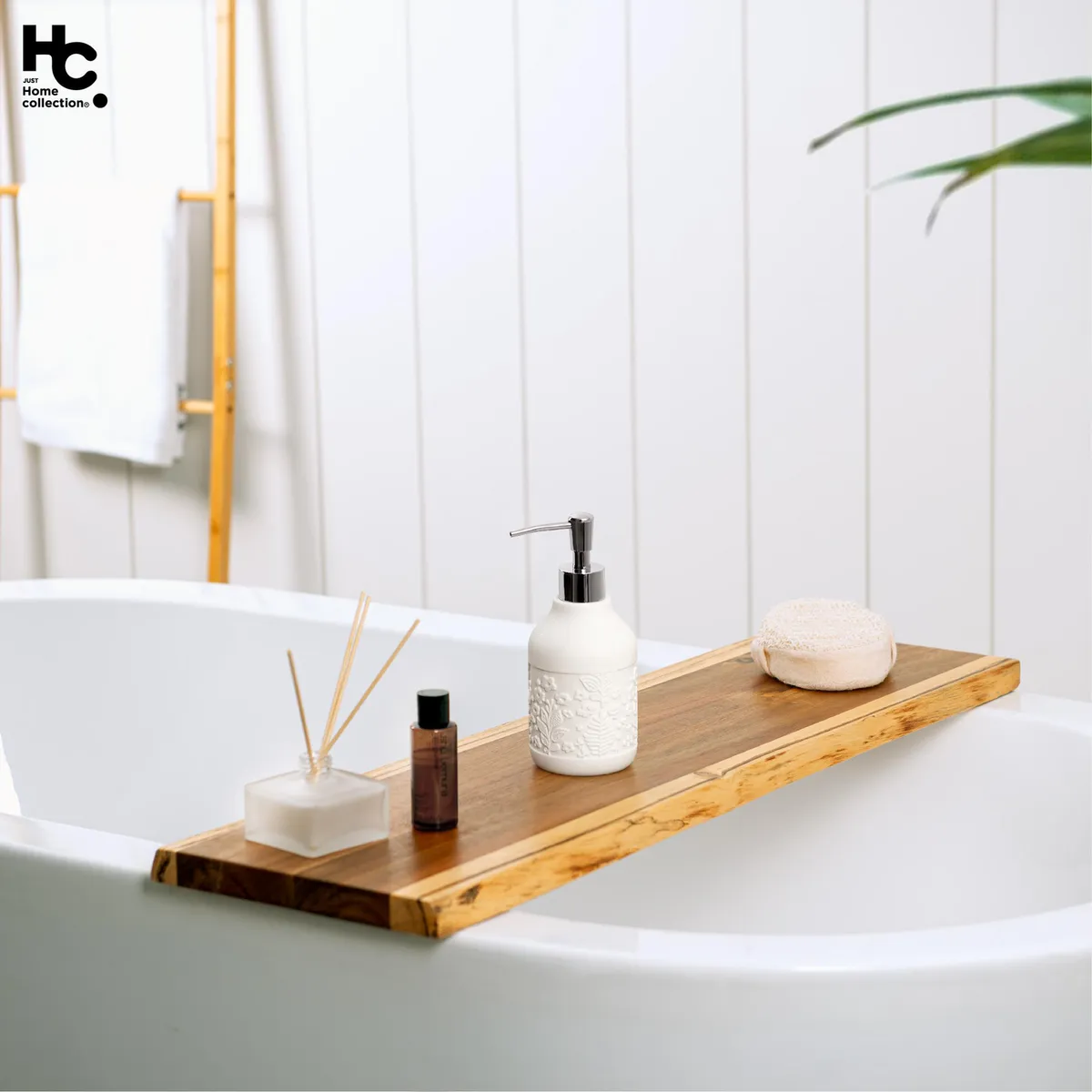 JUST HOME COLLECTION - Dispensador Letitia Resina Blanco