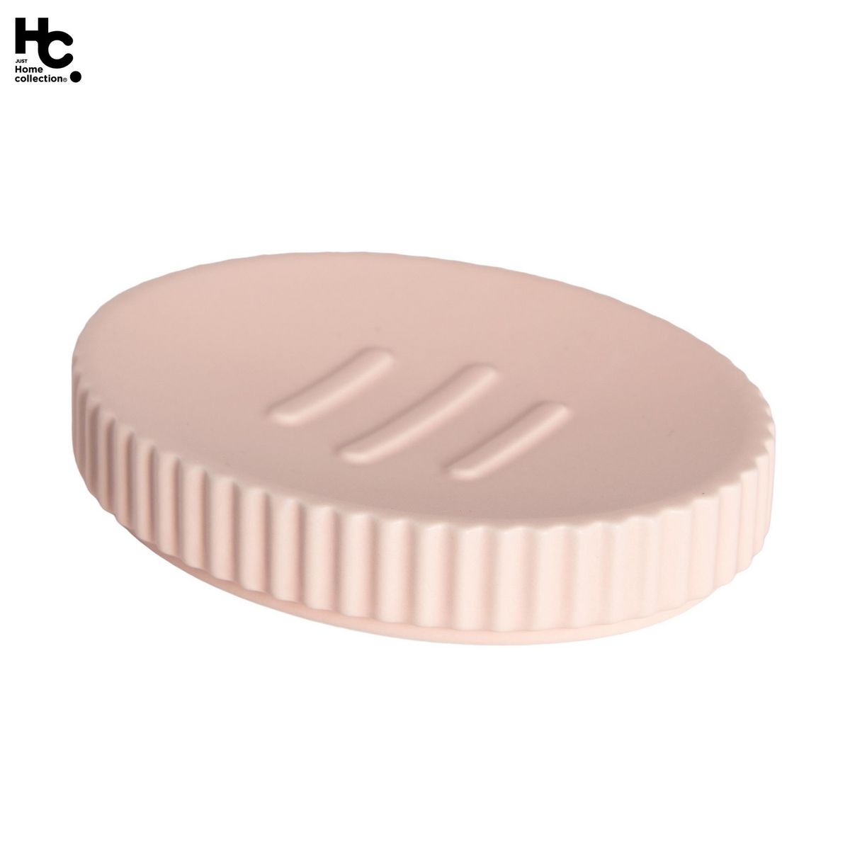JUST HOME COLLECTION - Jabonera Cerámica Blush Rosa