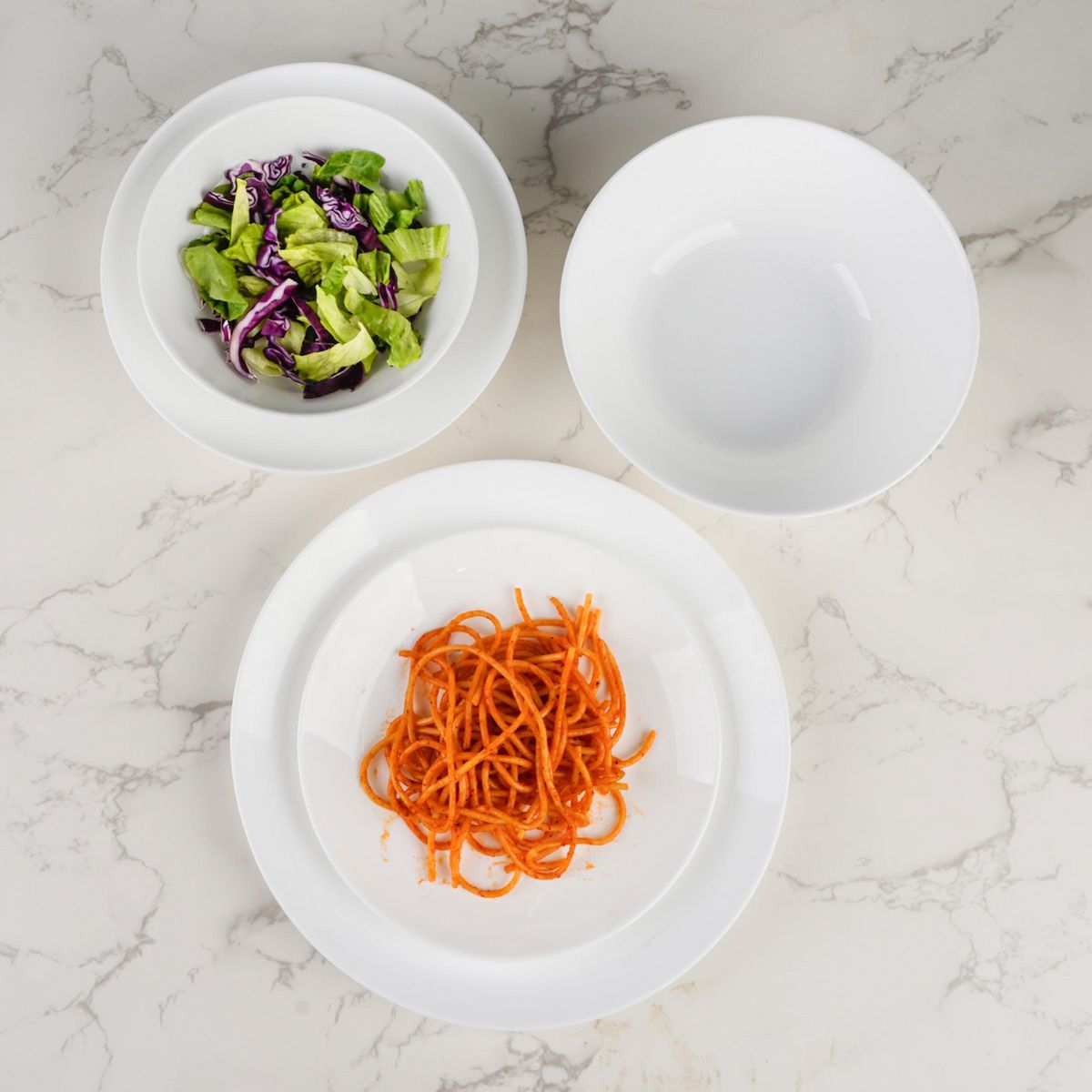 CASA BONITA - Plato Blanco Opal 19cm