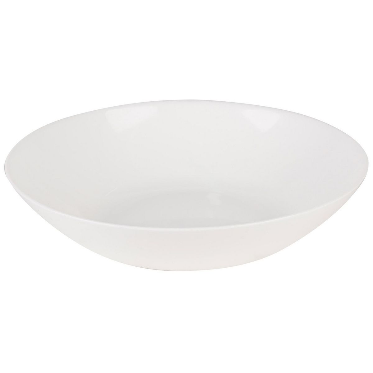 CASA BONITA - Plato Hondo Blanco Opal 20.3cm