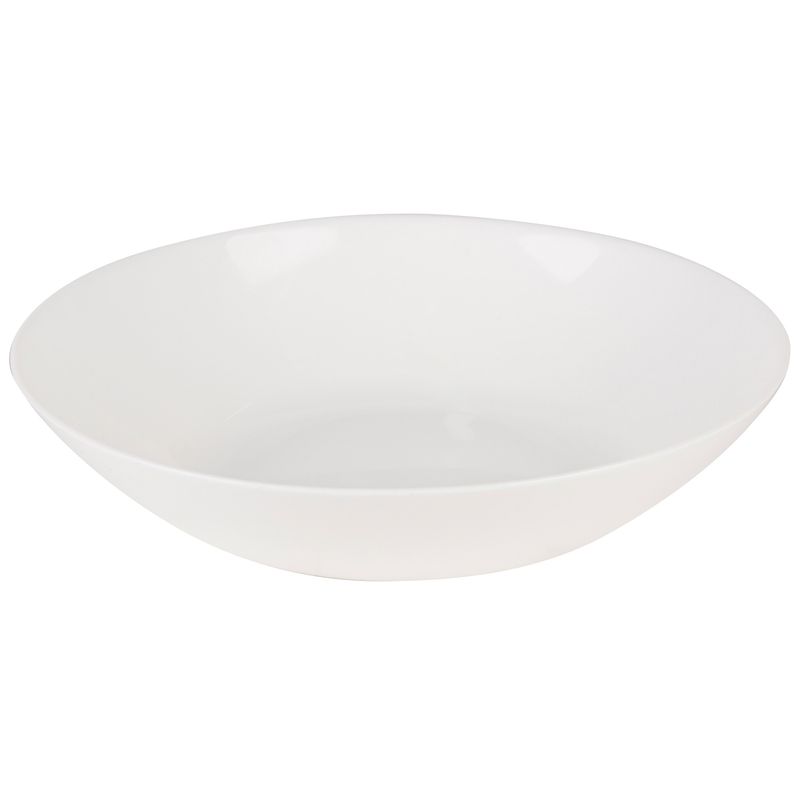 CASA BONITA - Plato Hondo Blanco Opal 20.3cm