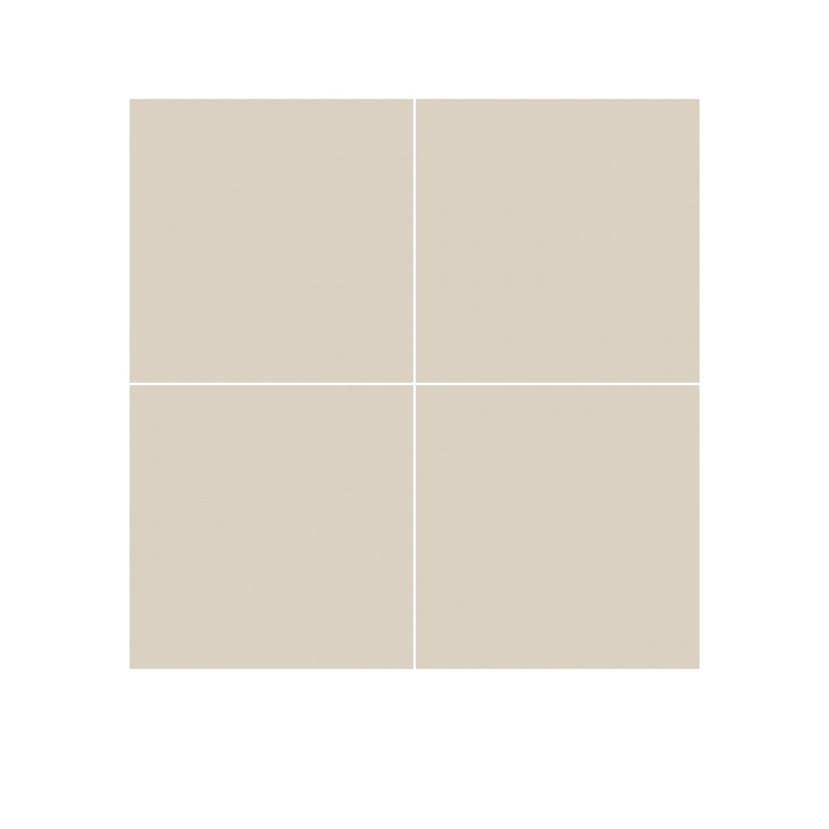HOLZTEK - Porcelanato Beige Liso 60X60cm 1.44m2