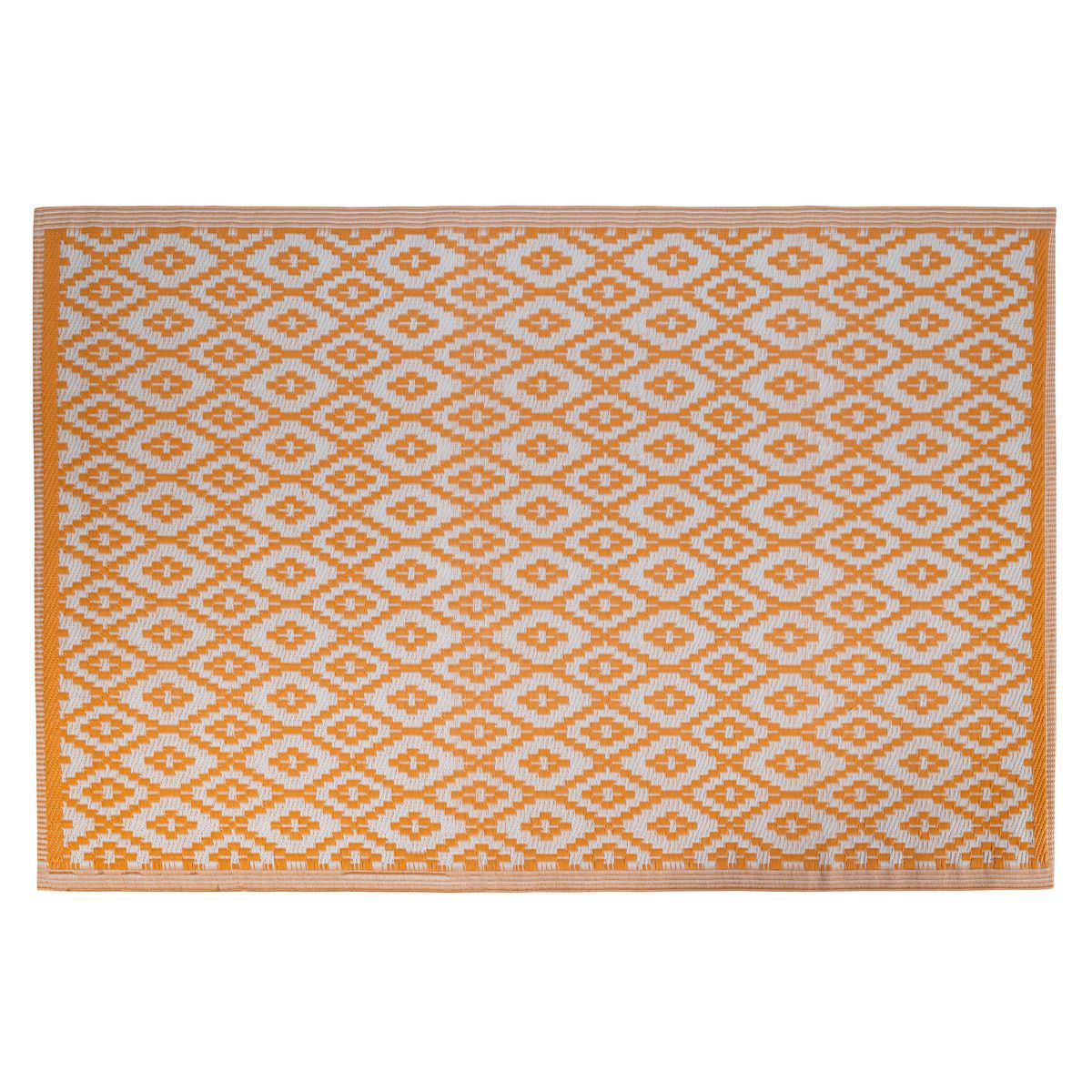 JUST HOME COLLECTION - Alfombra de Terraza Boho Amarillo/Dorado 120x180cm