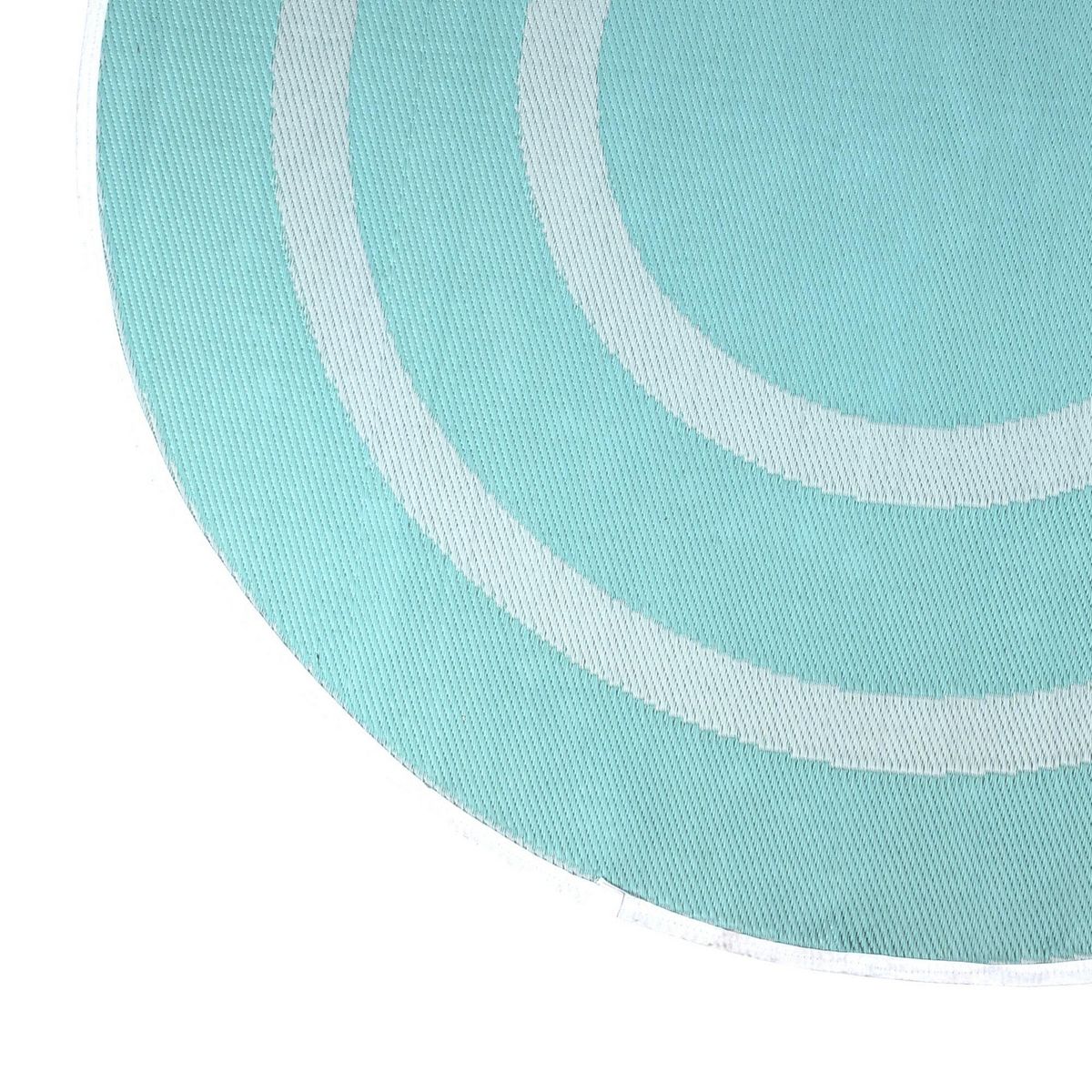 JUST HOME COLLECTION - Alfombra Terraza Redonda Nórdica Azul 180cm