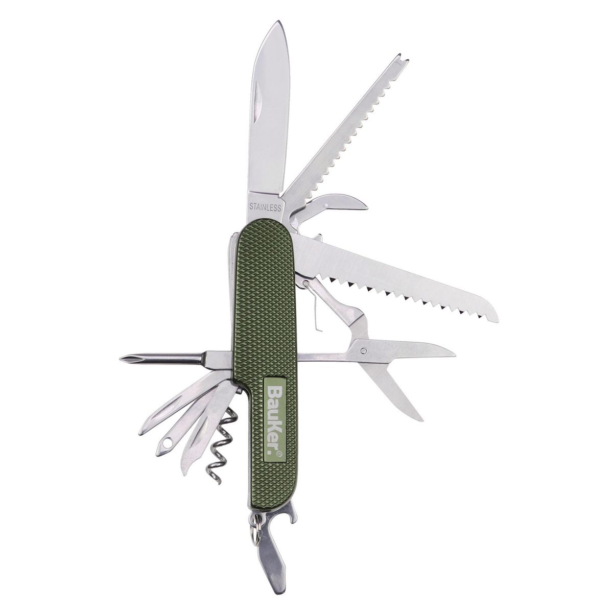 BAUKER - Cortaplumas Multifuncional 14 en 1