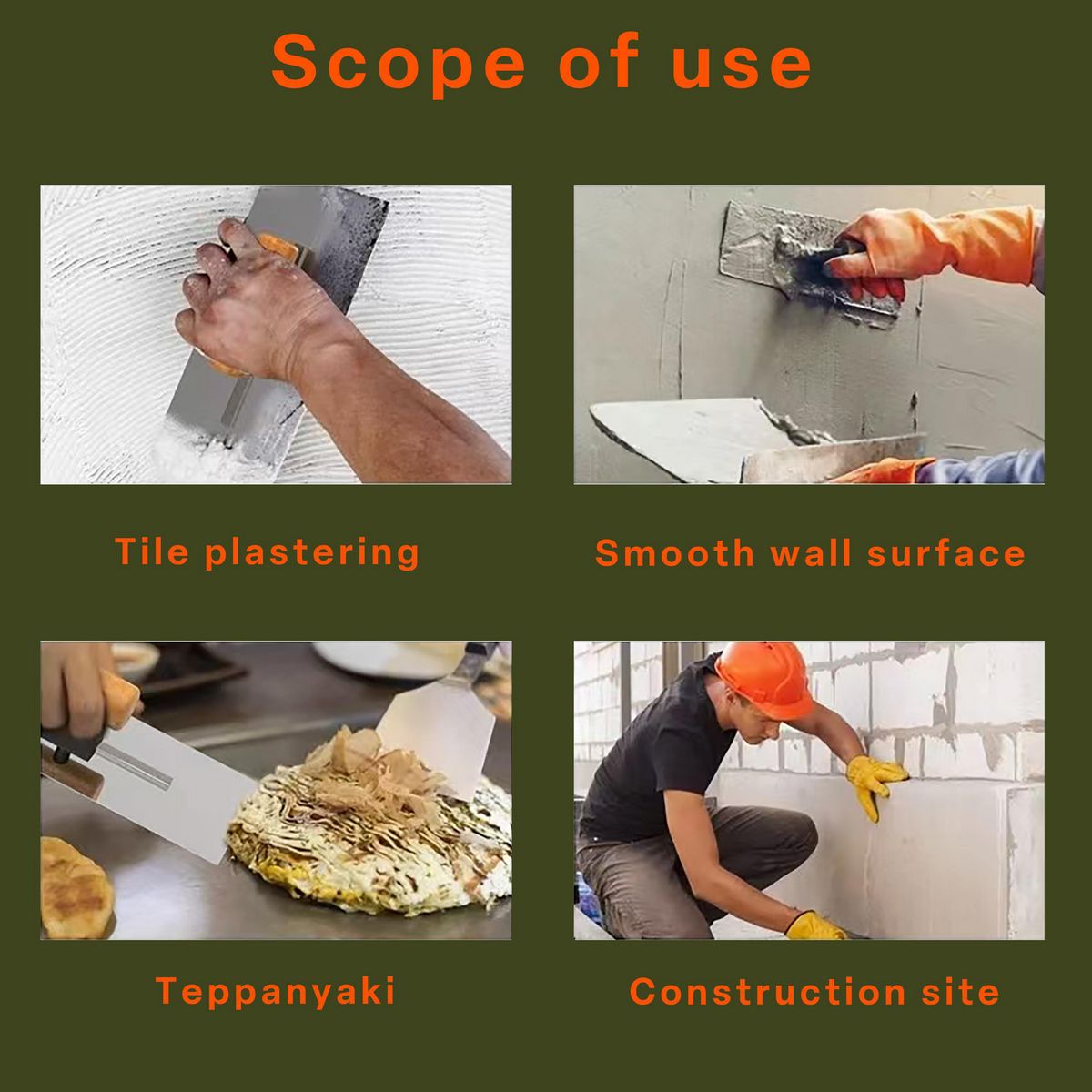 BAUKER - Llana Lisa 12x4 5 pulgadas