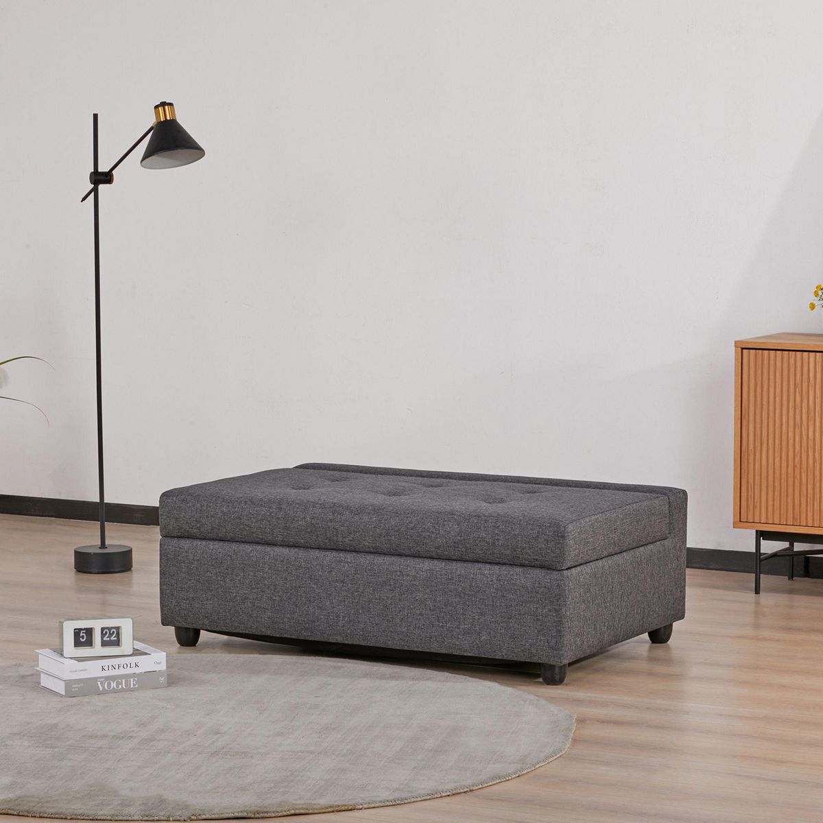 JUST HOME COLLECTION - Puff Cama Chaise