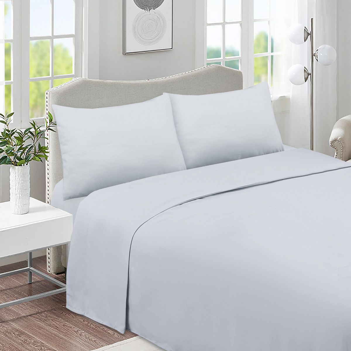 JUST HOME COLLECTION - Combo Plumón + Cojín + Sábana CYB2 1.5 Plazas