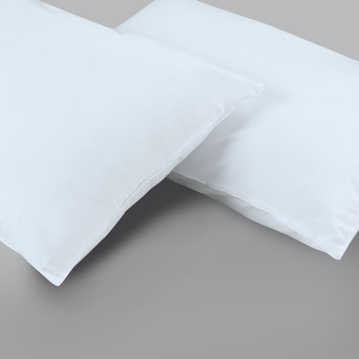 JUST HOME COLLECTION - Pack 2 Almohadas 120 GSM HD Blanco