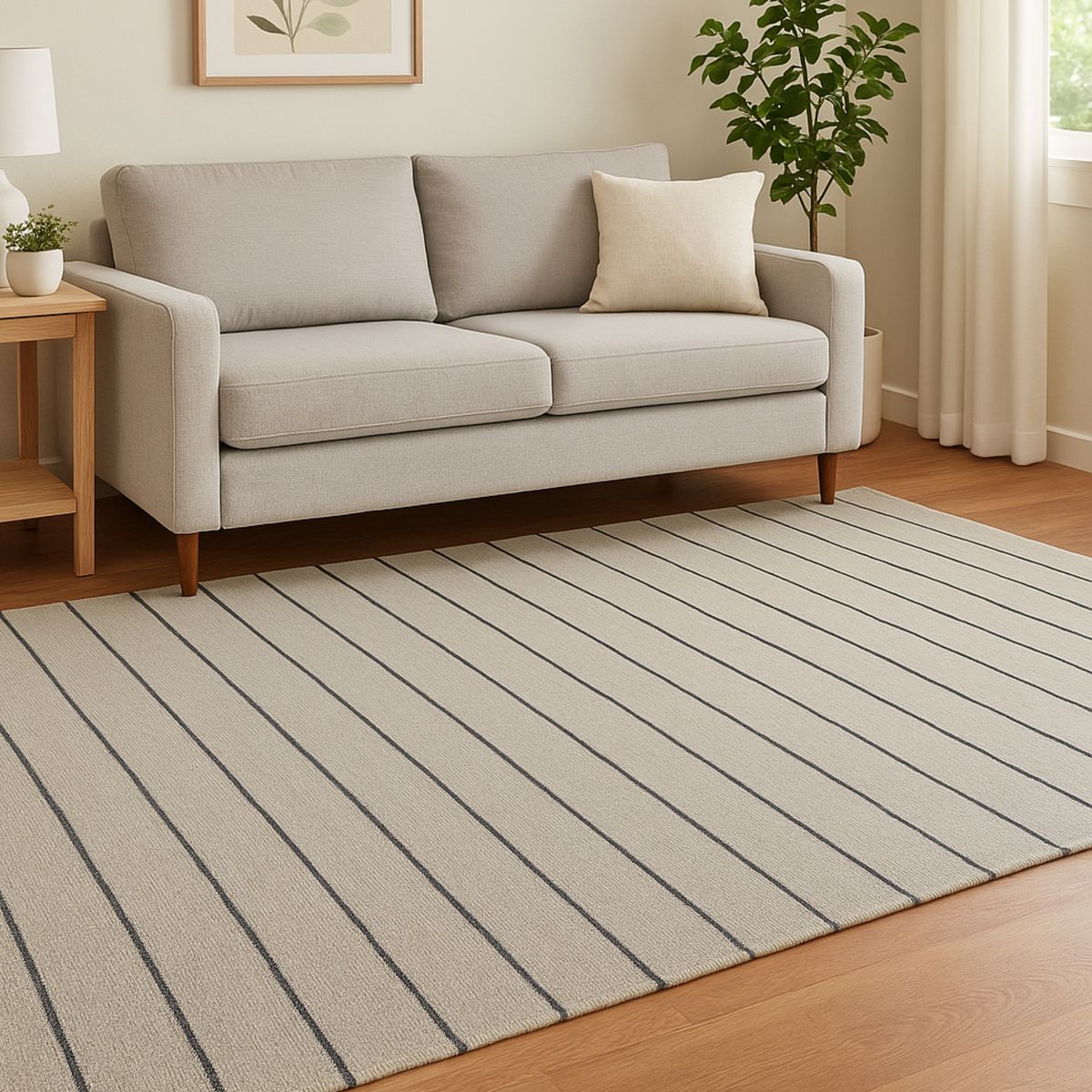 JUST HOME COLLECTION - Alfombra Rectangular Gris Caprice