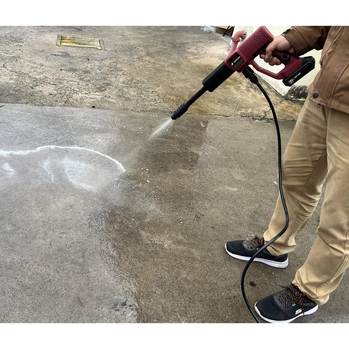 KARSON - Hidrolavadora Inalámbrica Karson 18V